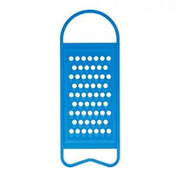Тертка пластикова кормова для овочів, коренеплодів (спека) і фруктів, Kitchette Синій 84351