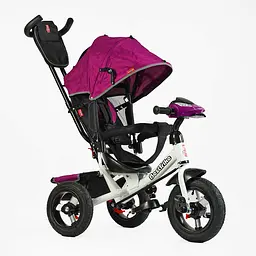Велосипед Best Trike, надувні колеса, переднє 29 см, заднє 26 см, фара з USB, пульт 3390/37-633