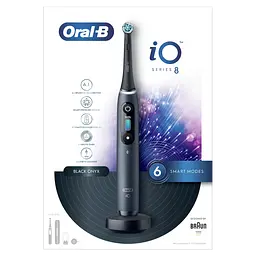 Електрична зубна щітка Oral-B iO Series 8 iOM8.1B2.2BD 3758 Black onyx - мініатюра 3