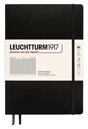 Блокнот Leuchtturm1917, Composition (B5), чорний, клітинка (366186)