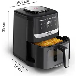 Мультипіч (аерофритюрниця) Tefal Easy Fry Silence Vision XL EY5568E0 - мініатюра 4