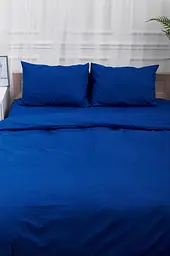 Підковдра Moon&Star Бязь Gold Люкс Blue Полуторна Євро 160x220 см - мініатюра 2