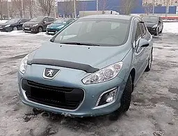 Дефлектор капоту мухобійка для Peugeot 308 2007-