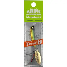 Тейл-спінер Megabass Makippa 7.0g Green Gold - мініатюра 2