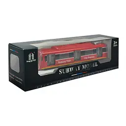 Дитячий ігровий потяг Bambi 731-27K(Red) червоний, світиться, 23х4х5 см - мініатюра 3