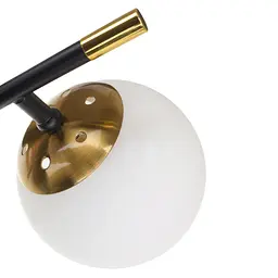 Стильне Бра Brille на 1 лампочку BR-01 474W/1 E27 AB/BK - мініатюра 10