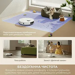 Робот-пилосос Dreame Bot D30 Ultra White (RTD31TE) [166639] - мініатюра 12