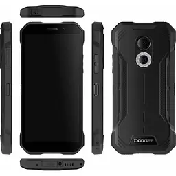 Захищений смартфон Doogee S51 4/64GB, АКБ 5 180мАг Black - мініатюра 3