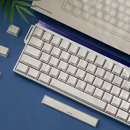 Магнітна клавіатура Veekos Shine60 HE 60%, Білий - мініатюра 5