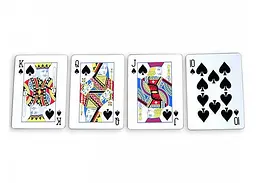 Карти гральні United States Playing Card Company Bicycle Rider Back Mini (red) (L1720-7470A-1) - мініатюра 4
