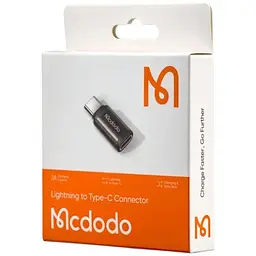 Адаптер Mcdodo Lightning to Type-C Connector OT-7700 чорний