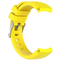 Силіконовий ремінець Primo для годинника Xiaomi Huami Amazfit SportWatch 2/Amazfit Stratos Yellow - мініатюра 3
