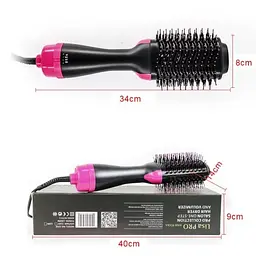 Фен-щітка гребінець One step Hair Dryer 1000 Вт 3в1 2 режими - мініатюра 6