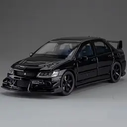 Колекційна металева модель автомобіля АвтоЕксперт Mitsubishi Lancer Evolution IX з інерцією, світлом та звуком 1:32 - мініатюра 2