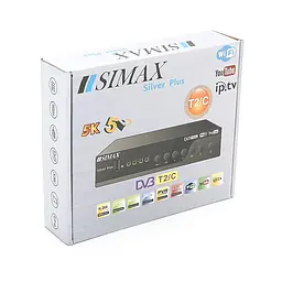 Ресивер Т2 (тюнер) IPTV DVB-T2 SIMAX Silver Plus - мініатюра 2