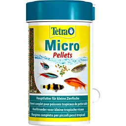 Сухий корм для дрібних акваріумних риб Tetra в гранулах Micro Pellets 100 мл для всіх акваріумних риб - мініатюра 4