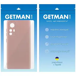 Чохол TPU GETMAN Liquid Silk Full Camera для Xiaomi 12T / 12T Pro Рожевий / Pink Sand - мініатюра 5
