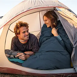 Спальник Naturehike F150 (NH22MSD05) +13°C - правий - 190см - темно-блакитний - мініатюра 3
