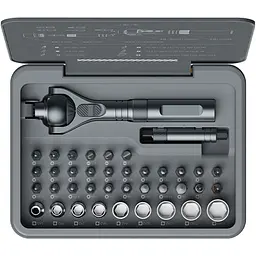 Викрутка з комплектом біт Duka RS-2 Ratchet Screwdriver Set 40in1 [155038]