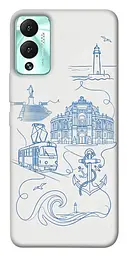 TPU чохол Demsky Southern pearl для Infinix Hot 12 Play