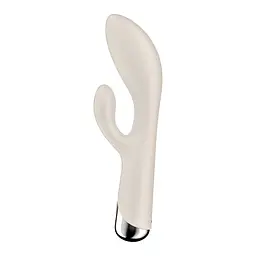 Вібратор-кролик Satisfyer Spinning Rabbit 1 20 см білий - мініатюра 3