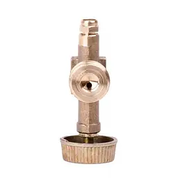 Вентиль INTERTOOL GS-0009, перехідник для газового балона та пальника, латунний кран - мініатюра 5