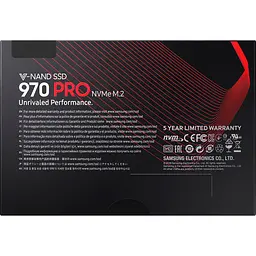 SSD накопичувач Samsung 970 PRO 1 TB [MZ-V7P1T0BW] [122192] - мініатюра 6