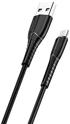 USB Кабель Usams microUSB U35 2A 1.0m Чорний
