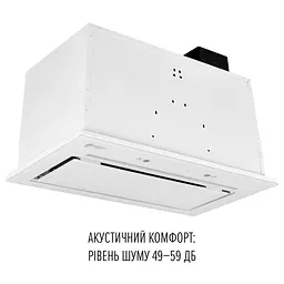 Витяжка повновбудована PERFELLI DESIGN FILINI 5 BIANCO SILENZIO - мініатюра 10