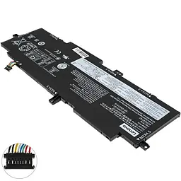 Акумулятор Lenovo L20L4P72 (ThinkPad T14s Gen 2) 15.36V 3711 mAh 57Wh Black (5B10W13976) - мініатюра 2