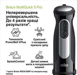 Блендер Braun (MQ 55755 MBK) - мініатюра 4