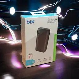 Зовнішній акумулятор Power bank BIX BXPB23 20000 mAh PD22,2W+QC3.0 батарея швидке заряджання Чорний - мініатюра 5