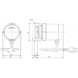 Циркуляційний насос Grundfos Comfort 15-14 B T (93093854) - мініатюра 5