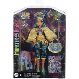 Лялька Monster High Монстро-фестиваль Клео (HXH81) - мініатюра 4