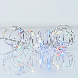 Електрогірлянда Yes! Fun Нитка на мідному дроті 20 LED різнокольорова 2 м статична (975022) - мініатюра 3