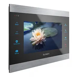 Відеодомофон 7" WiFi Slinex SL-07 Cloud Silver+Black (83-00052) - мініатюра 3