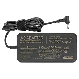 Блок живлення для ноутбука ASUS 20V 7.5A 150W 6.0x3.7мм-PIN чорний OVALE - мініатюра 2