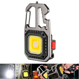 Багатофункціональний ліхтарик DK Handheld Multifunctional LED Flashlight W5138 Black [77358] - мініатюра 5