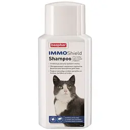 Шампунь Beaphar Immo Shield Shampoo for Cats від бліх, кліщів та комарів для котів 200 мл (14178)