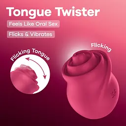 Вибростимулятор для клитора Satisfyer Tongue Twister - миниатюра 2