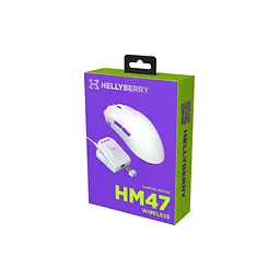 Мишка Hator Hellyberry HM47 Wireless White/Violet (HM47_white_violet) - мініатюра 10