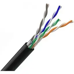 Кабель для зовнішньої прокладки OK-Net КПП-ВП (100) UTP, CAT5e, 4х2х0.48, бухта 305м