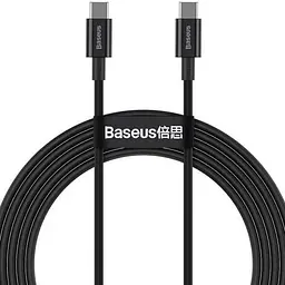 Кабель Baseus Superior Series Fast Charging Cable Type-C to Type-C 100W 2m CATYS-C01 Black