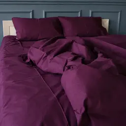 Комплект постільної білизни Ranforce Elite MirSon Burgundy 110 x 140 см (2200013528869) - мініатюра 4
