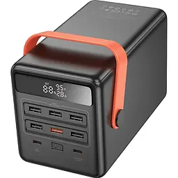 Зовнішній акумулятор Hoco Centurion DB03 Max 100000mAh 65W Black [122156] - мініатюра 4