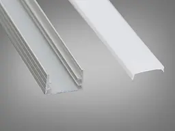 Профіль для LED стрічки, накладний