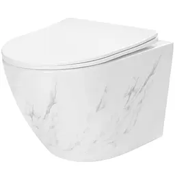 Підвісний унітаз Rea Carlos Nature marble REA-C6606, Мармур