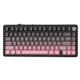 Клавіатура Attack Shark X85 Side Printed RGB Gradient Pink (AS-X85-SP-GP)