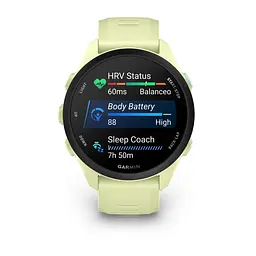 Смарт-годинник Garmin Forerunner 70 з лаймовим силіконовим ремінцем - мініатюра 2