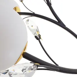 Люстра Brille стельова G9 160W BK (BL-671C/8) - мініатюра 3